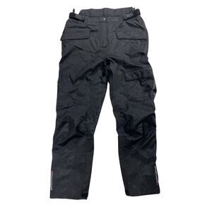 First Gear HT Air Overpants Womens 18 Black Knee Pad Riding Motorcycle Pants